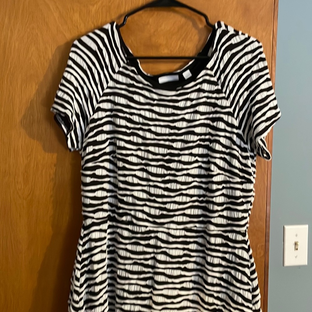 Black and White Dress